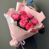 7 коралловых пиончиков